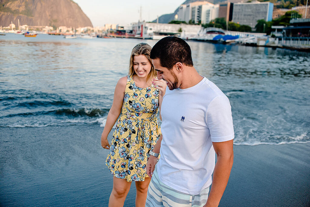 Bia & Thiago | Ensaio de Casal na Urca, Rio de Janeiro - RJ