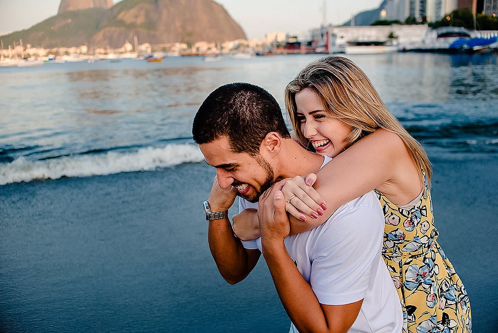 Bia & Thiago | Ensaio de Casal na Urca, Rio de Janeiro - RJ