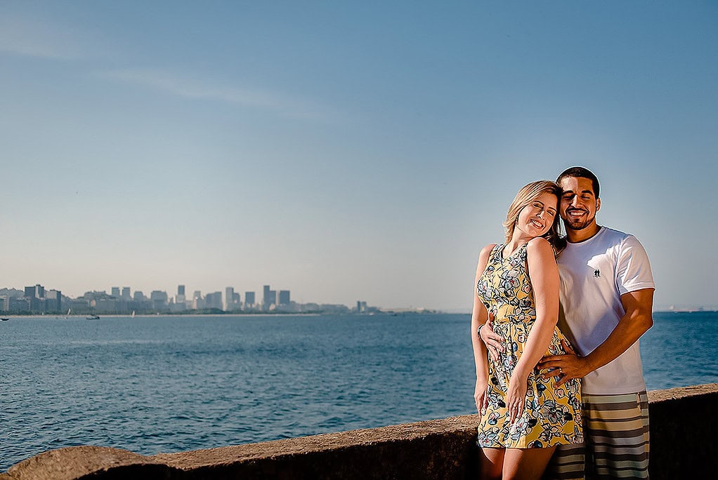 Bia & Thiago | Ensaio de Casal na Urca, Rio de Janeiro - RJ