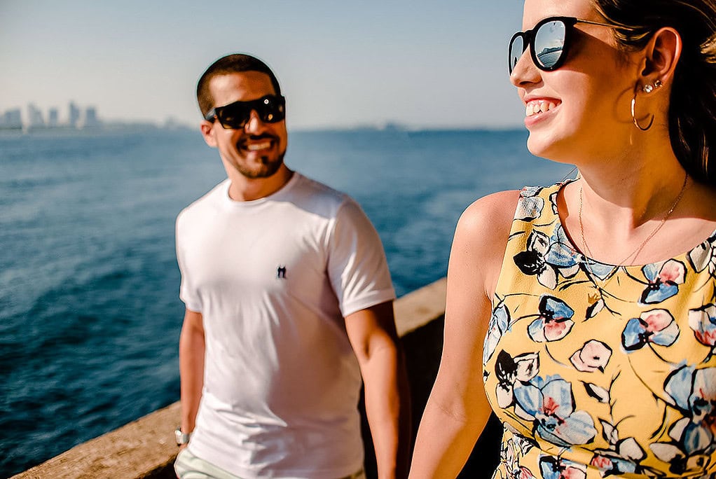 Bia & Thiago | Ensaio de Casal na Urca, Rio de Janeiro - RJ